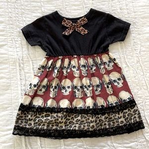 Rad little girls dress! Hand made!